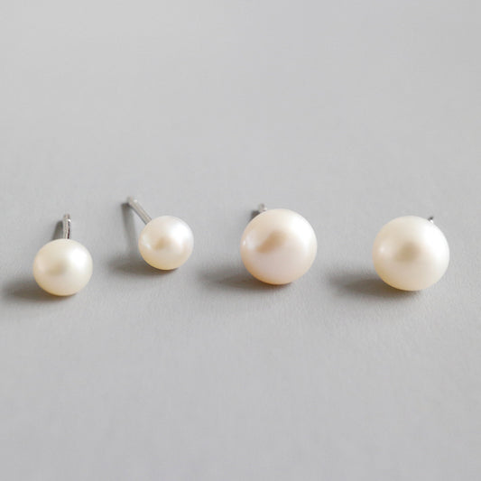 Classic Pearl Studs