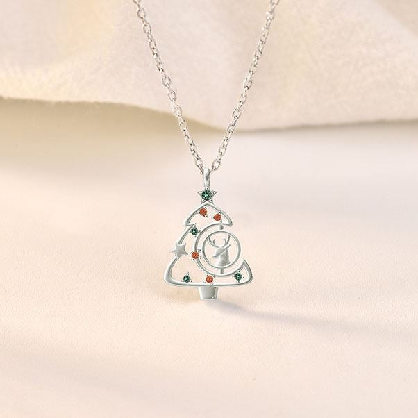 Christmas Tree Necklace