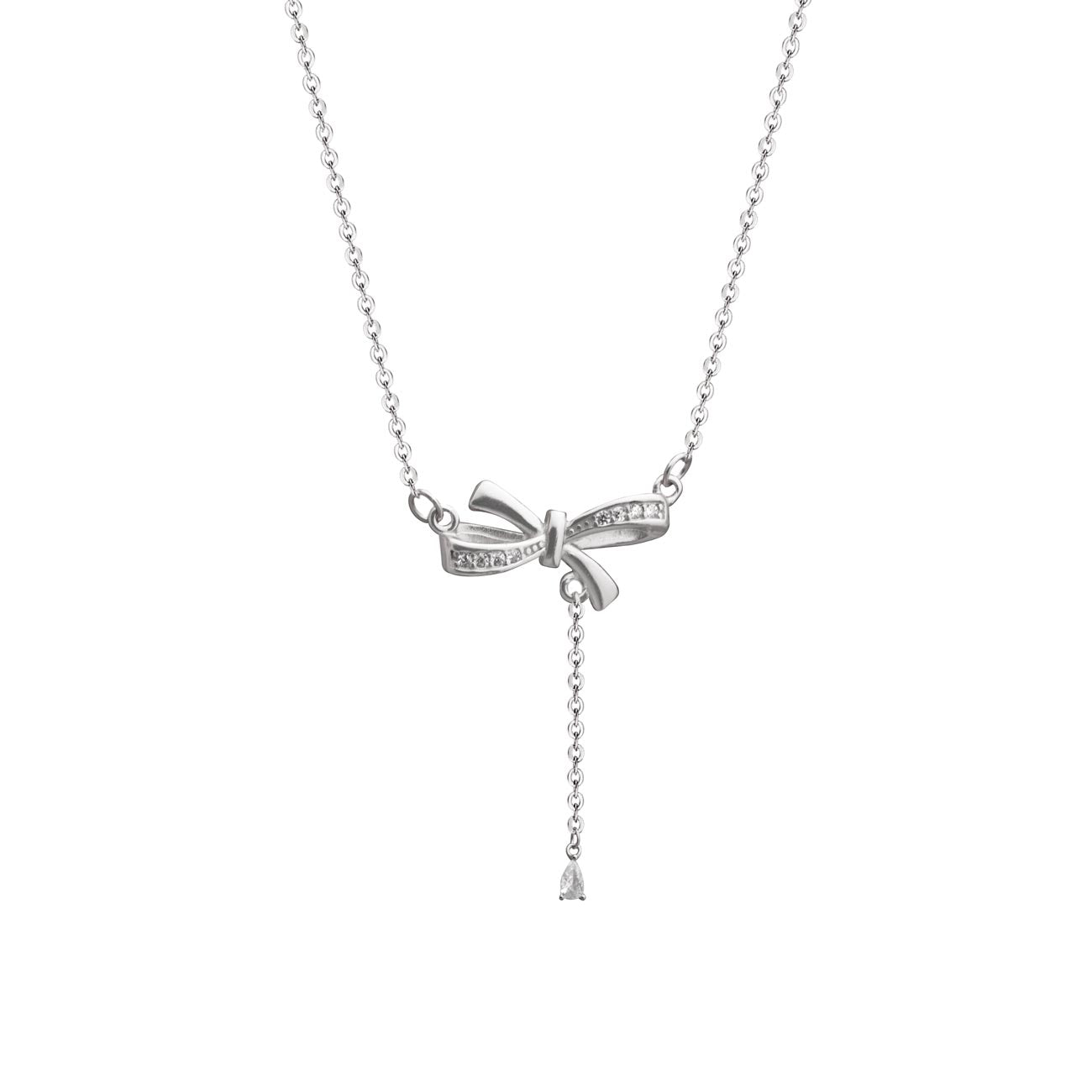 Ribbon Bow Necklace